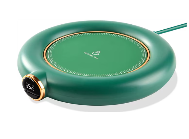 Încălzitor Ceașcă 3-în-1 Digital, Oprire Automată 8h, Temperatură Reglabilă (55 - 75 Grade Celsius), USB (Alb/Roz/Verde)