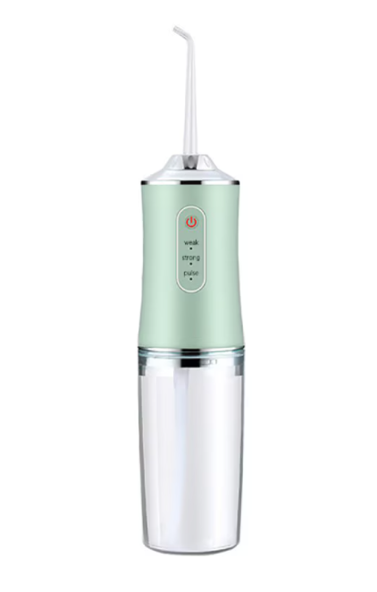 Irigator Bucal Portabil, 220 ml, 3 Moduri Inteligente de Curățare, Reîncărcabil prin USB