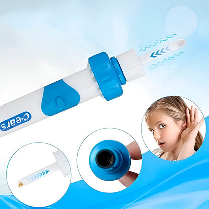 Aspirator Electric Hipoalergenic pentru Urechi, Rotativ 360, Sigur pentru Timpan (2 Capete Moi)