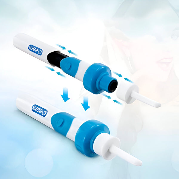 Aspirator Electric Hipoalergenic pentru Urechi, Rotativ 360, Sigur pentru Timpan (2 Capete Moi)