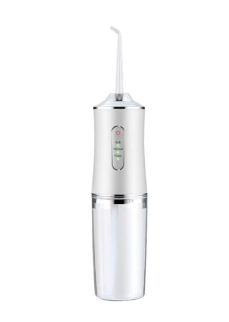 Irigator Bucal Portabil, 220 ml, 3 Moduri Inteligente de Curățare, Reîncărcabil prin USB