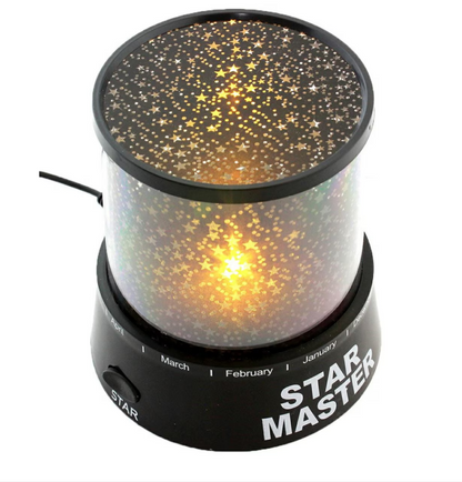 Proiector Stelar Star Master – Lampă de Veghe 360 cu Efect de Cer Înstelat