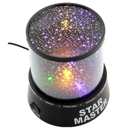 Proiector Stelar Star Master – Lampă de Veghe 360 cu Efect de Cer Înstelat