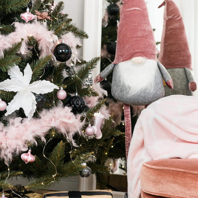 Set Premium Globuri de Crăciun (20 Bucăți), 6 cm, 5 Texturi Mixte, Culoare Negru