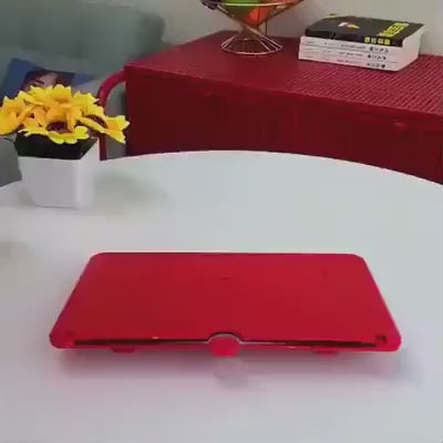 Suport Multifuncțional cu Lupă pentru Ecran Telefon (Opti-Screen), Factor de Mărire 9x, Pliabil, Protecție Ochi