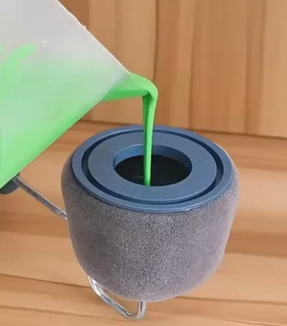 Set Revoluționar de Vopsit cu Rezervor (6 Piese), Fără Picurare, Tijă Extensibilă (1 m)