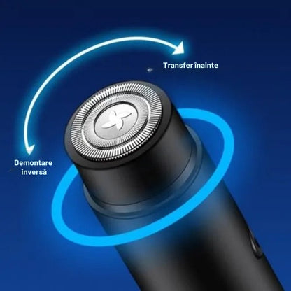 Mini-Aparat de Ras Electric Portabil, Încărcare USB, Lame Hipoalergenice – Ideal pentru Călătorii
