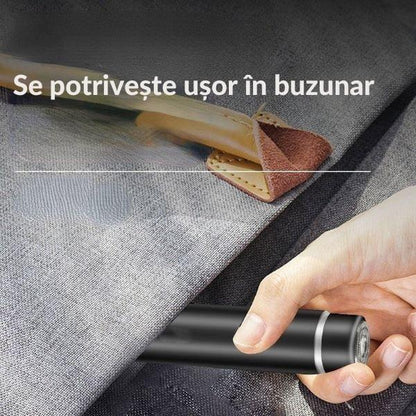 Mini-Aparat de Ras Electric Portabil, Încărcare USB, Lame Hipoalergenice – Ideal pentru Călătorii