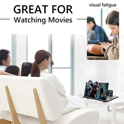 Suport Multifuncțional cu Lupă pentru Ecran Telefon (Opti-Screen), Factor de Mărire 9x, Pliabil, Protecție Ochi