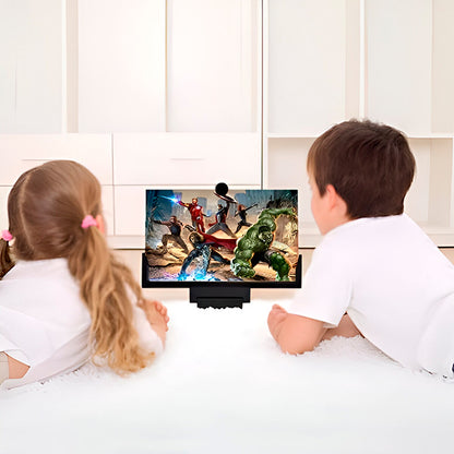 Suport Multifuncțional cu Lupă pentru Ecran Telefon (Opti-Screen), Factor de Mărire 9x, Pliabil, Protecție Ochi