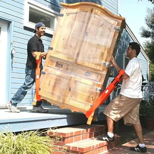 Set Profesional de Curele Ergonomice pentru Mutare, Capacitate Max. 1000 kg, Lungime Ajustabilă (2.7 m)