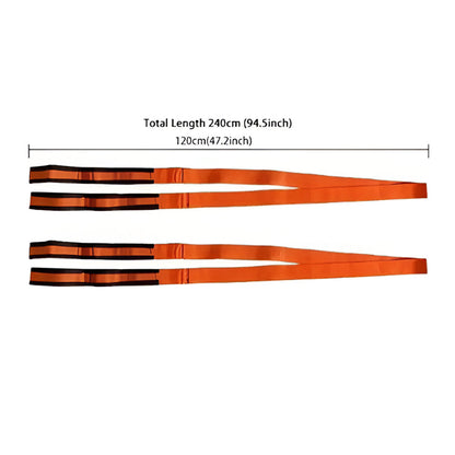 Set Profesional de Curele Ergonomice pentru Mutare, Capacitate Max. 1000 kg, Lungime Ajustabilă (2.7 m)